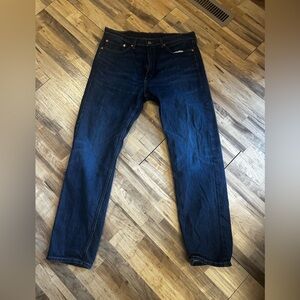 Levi's Dark Indigo Straight Jeans